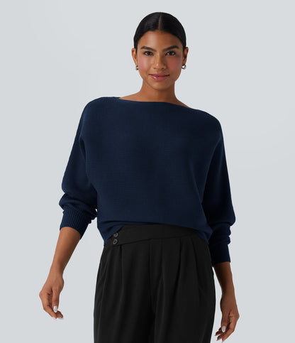 Brielle Sweater — Denim Blue