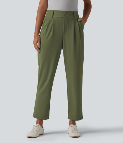Naomi Pants — Loden Green