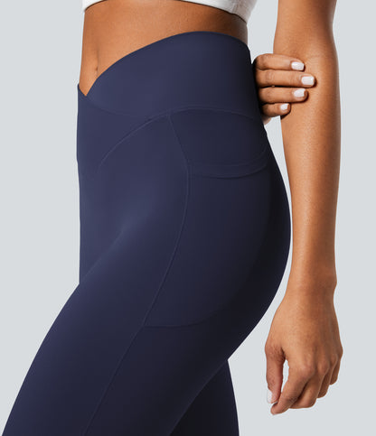 Petal Legging — Dusky Evening purple