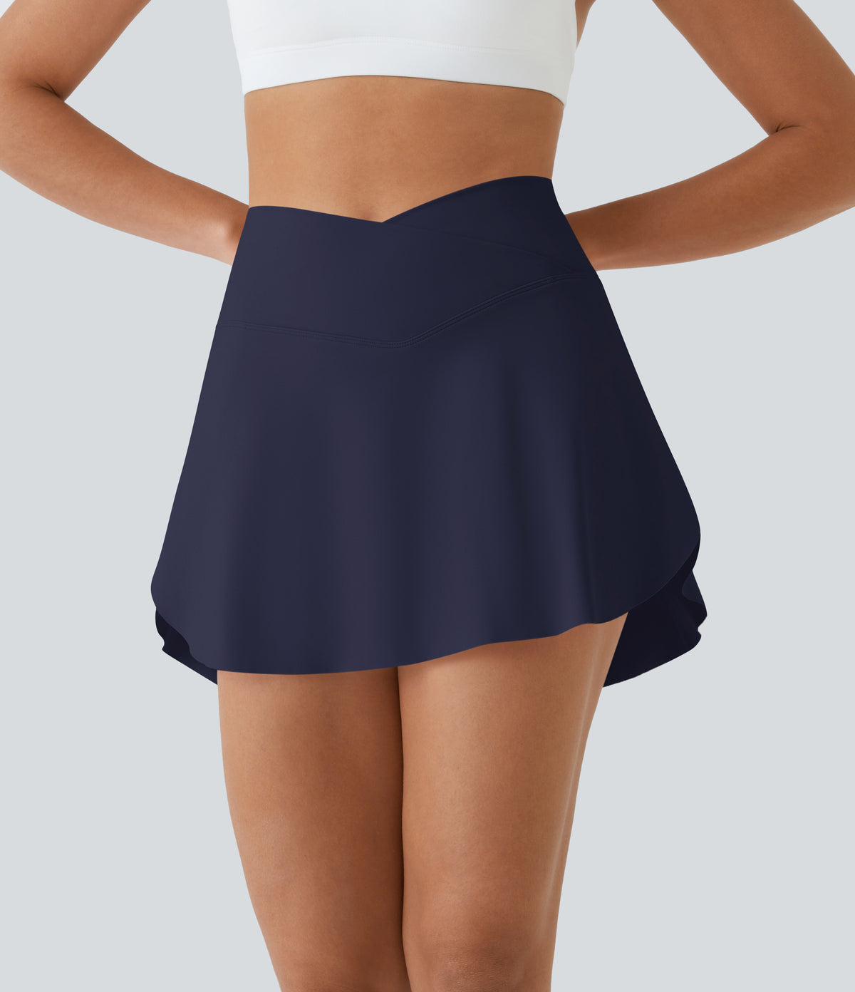 Aurea Skirt — Berry Red