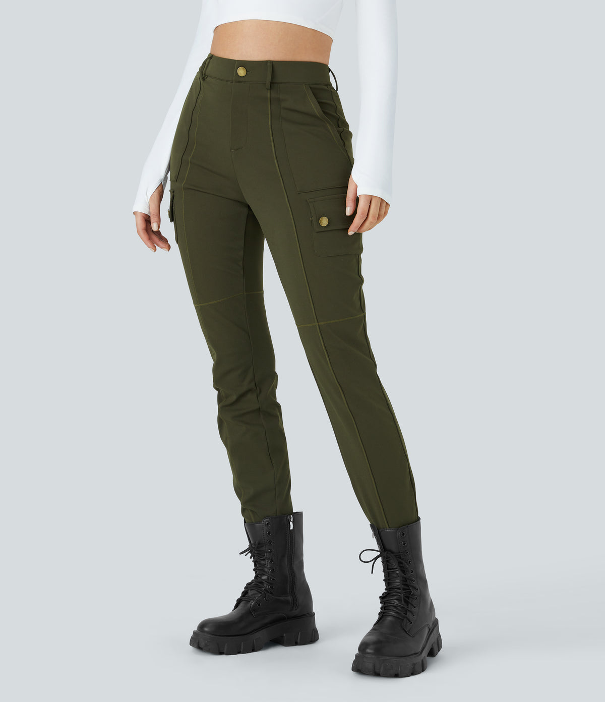 Cassia Pants — Forest Night