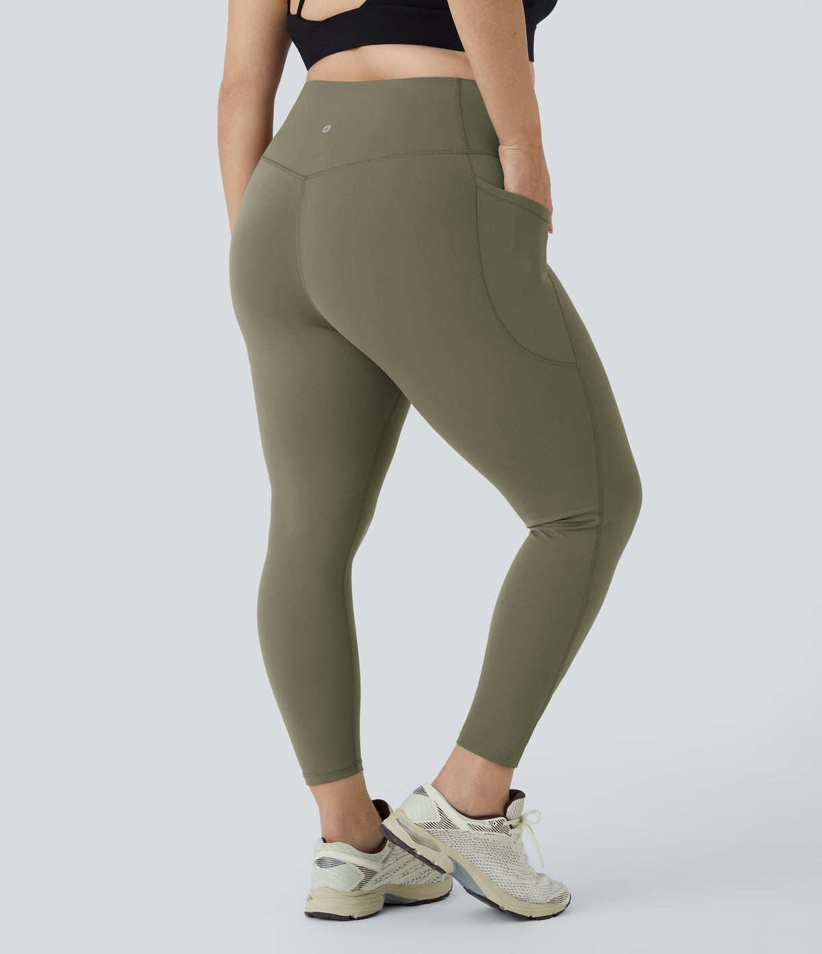 Briar Legging — Grass Grey Green