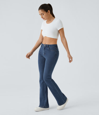 Sabrina Jeans — Washed Denim Bleached Blue