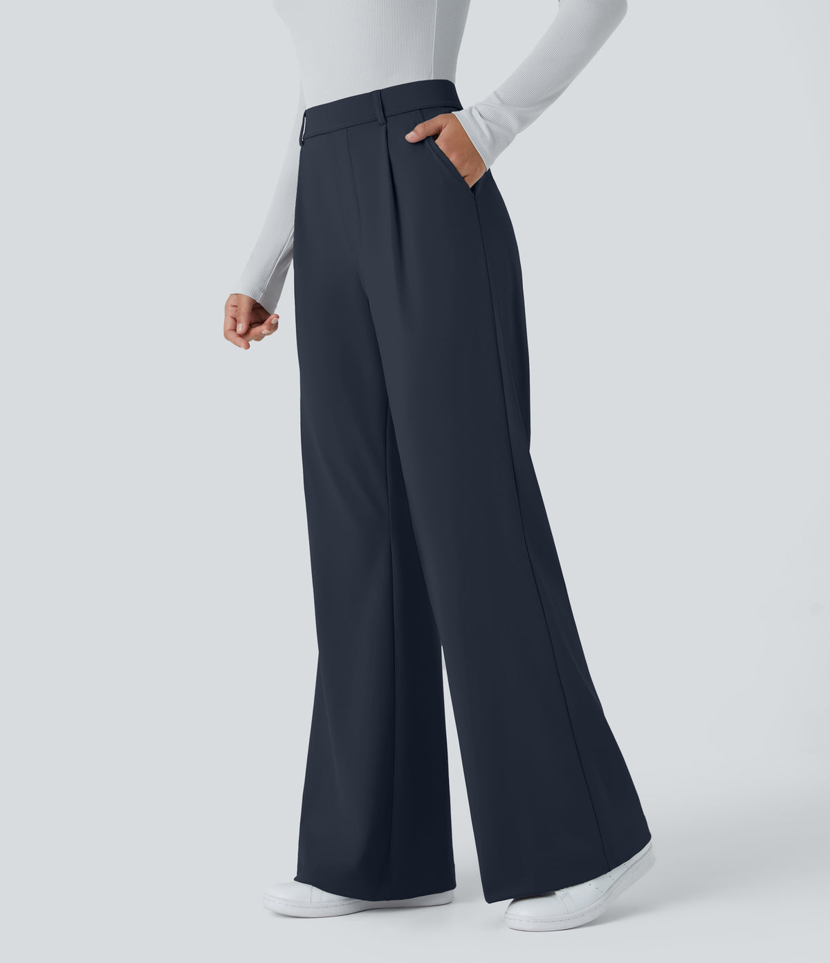 Evie Pants — Midnight Blue