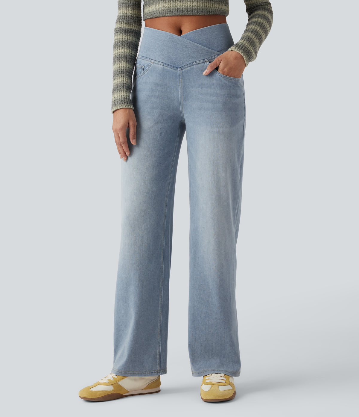 Elina Jeans — Ice Water Denim