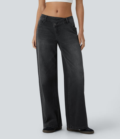 Avril Jeans — Deep Ink Black Denim