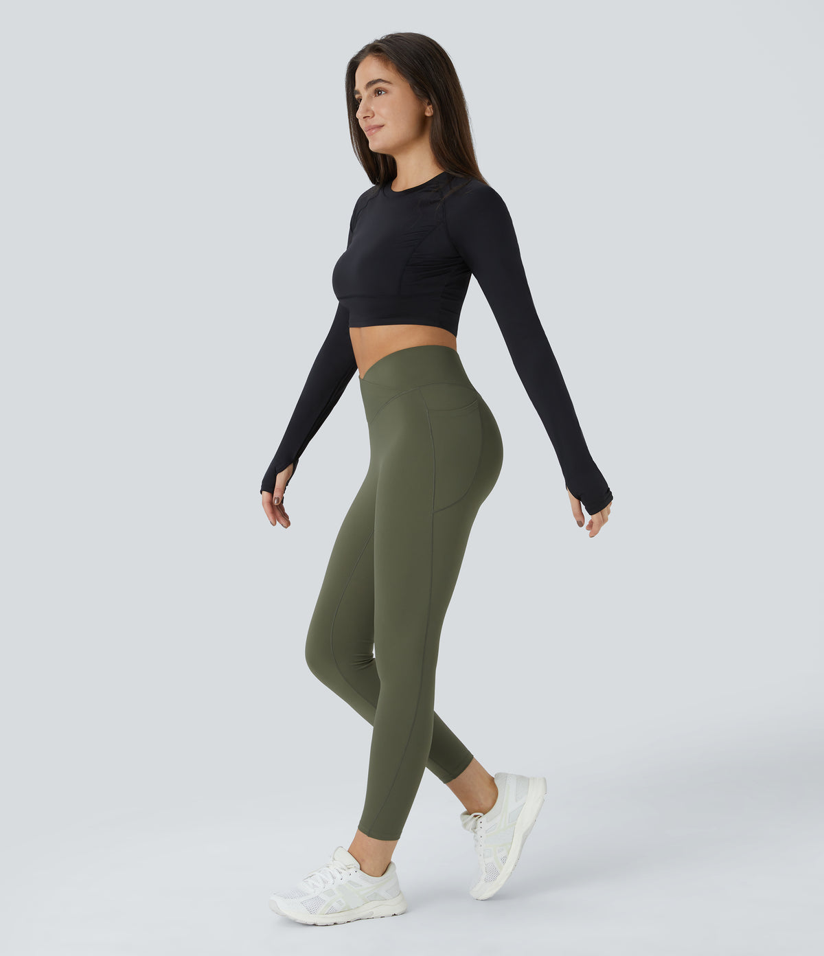 Rue Legging — Moss Green