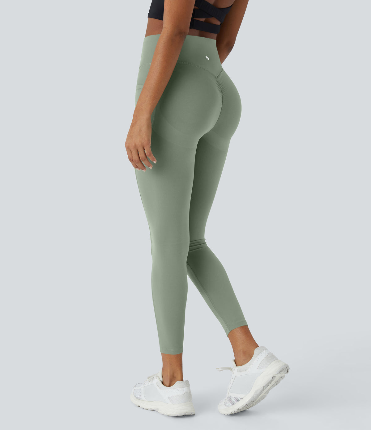 Amara Legging — Iceberg Green