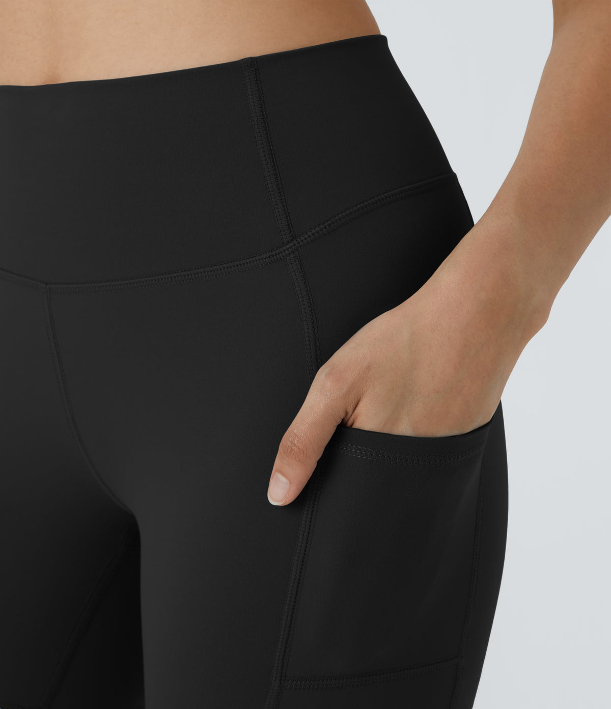 Dahlia Biker Short — Black Panther