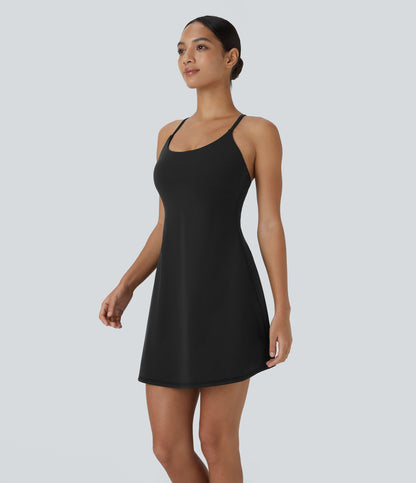 Petal Dress — Black