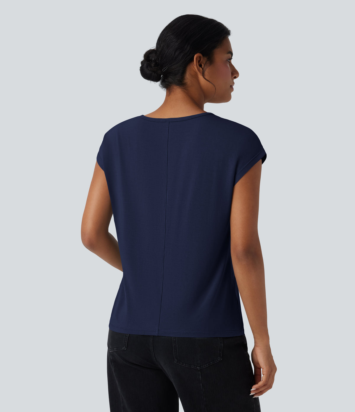 Oona T-Shirt — Maritime Blue