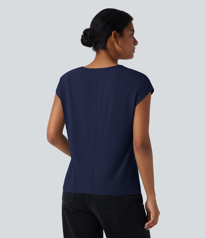 Oona T-Shirt — Maritime Blue