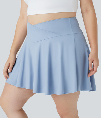 Azalea Skirt — Chambray Blue