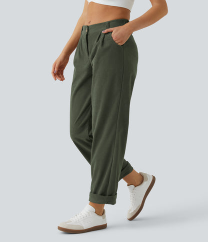 Cecily Pants — Rifle Green