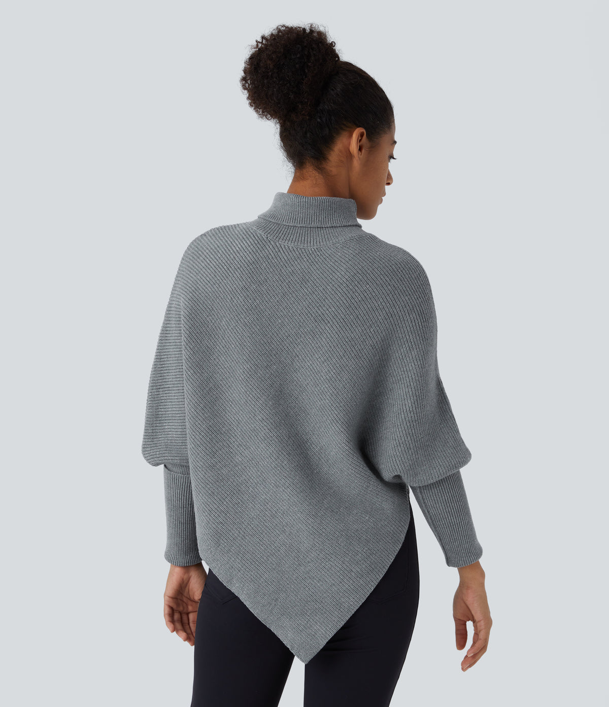 Gemma Sweater — Mottled Cloud Grey