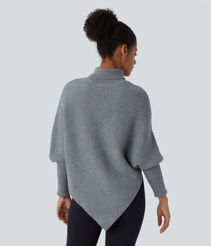 Gemma Sweater — Mottled Cloud Grey