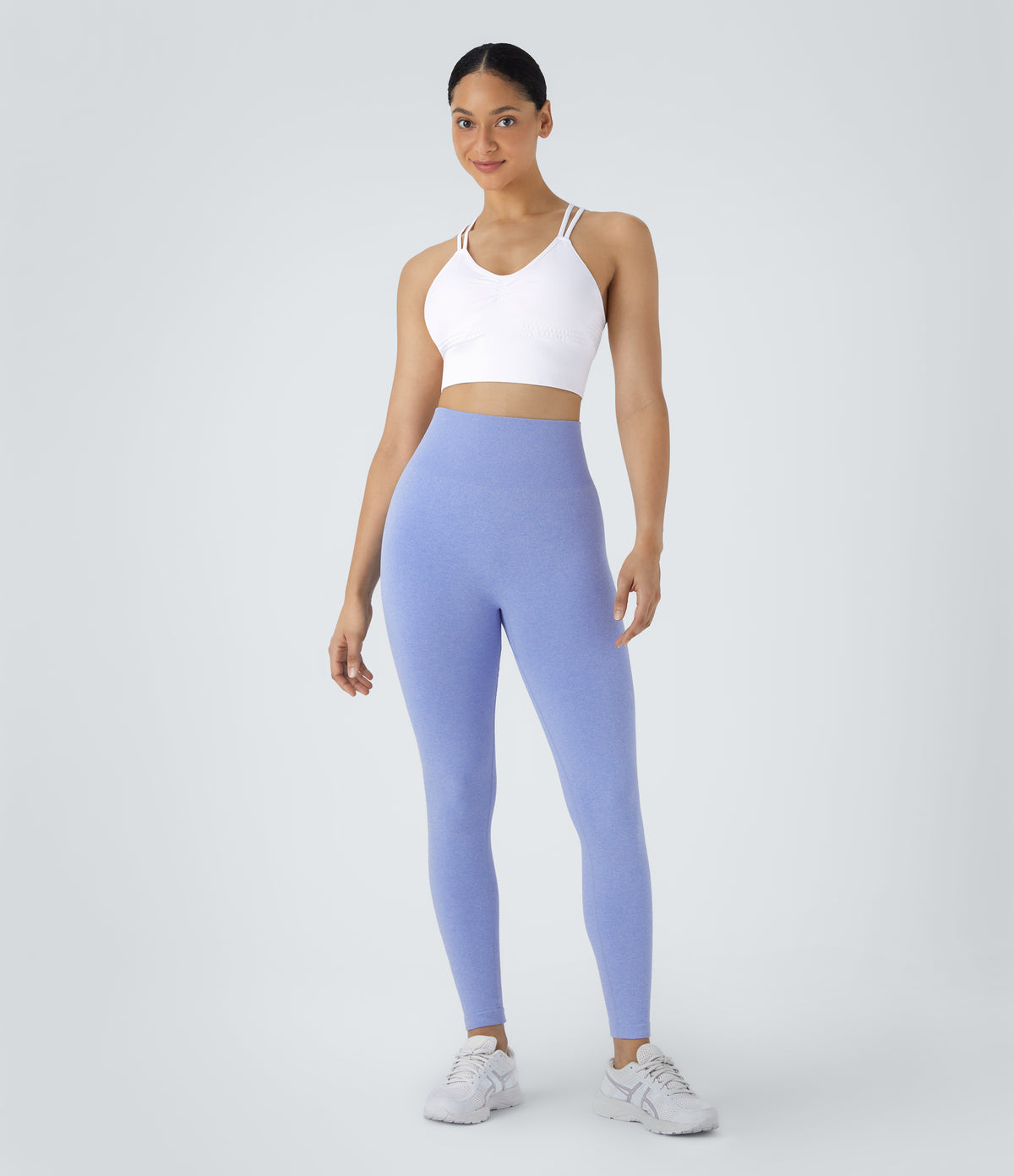 Poise Sports Bra — Frost Gray