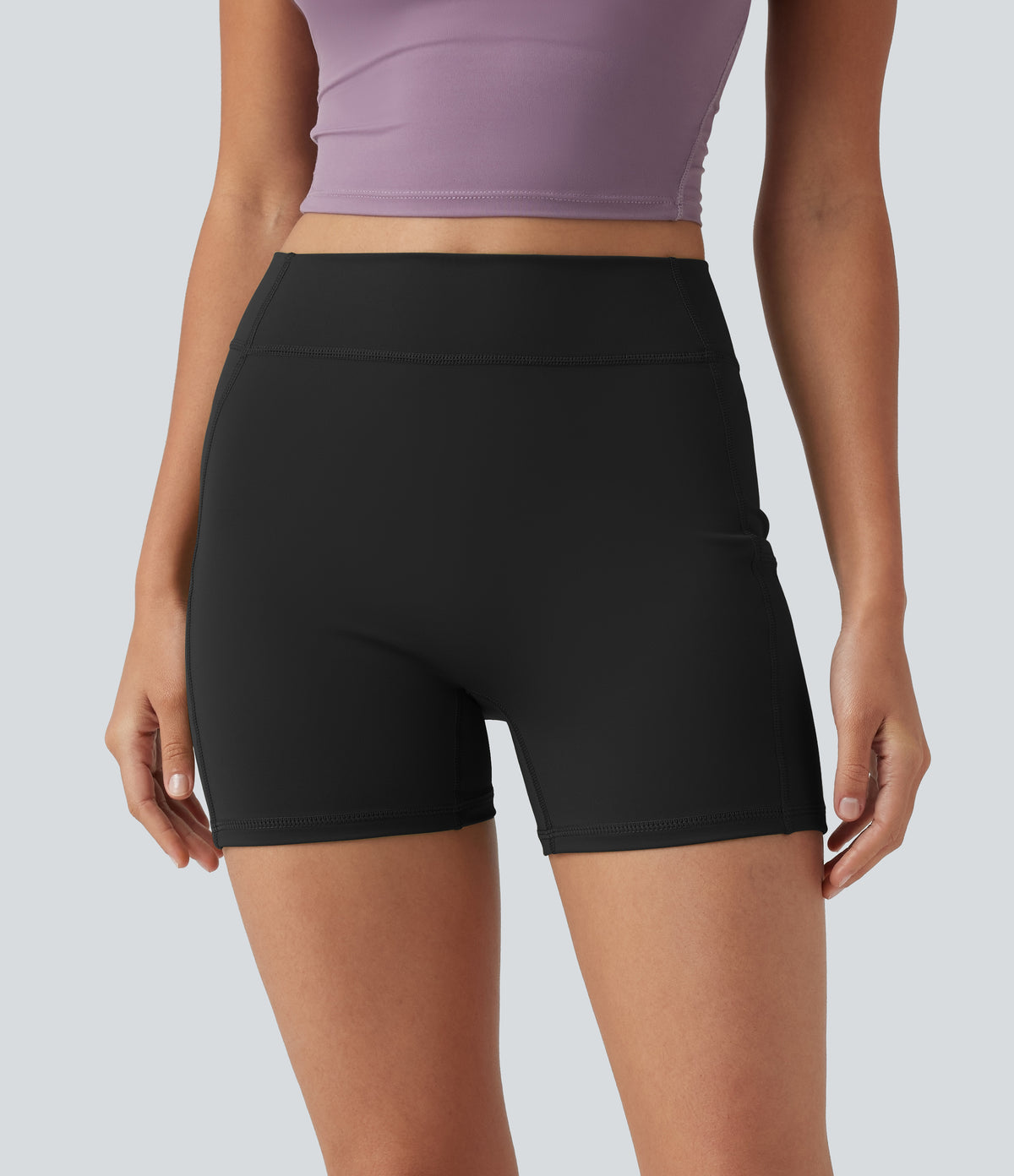 Hazel Biker Short — Black