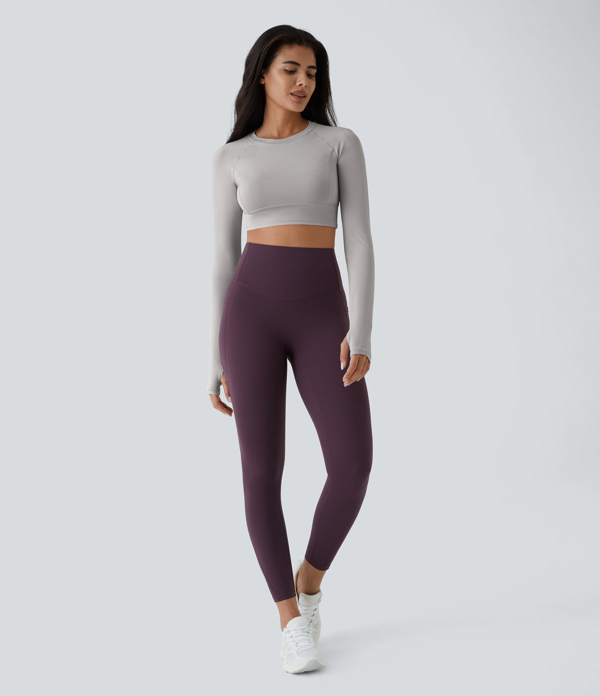 Sora Crop Top — Ballad Blue