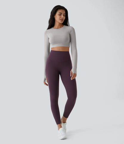 Sora Crop Top — Ballad Blue