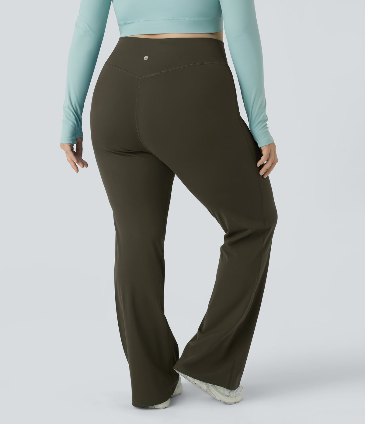 Linden Flare Legging — Forest Night