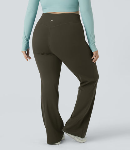 Linden Flare Legging — Forest Night