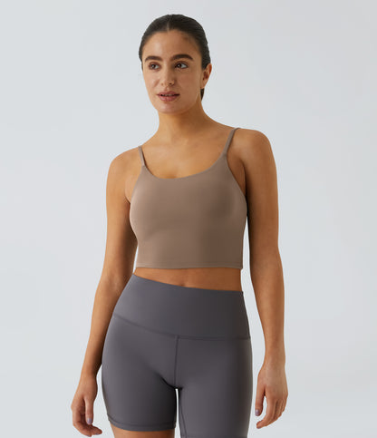 Luma Crop Top — Dove