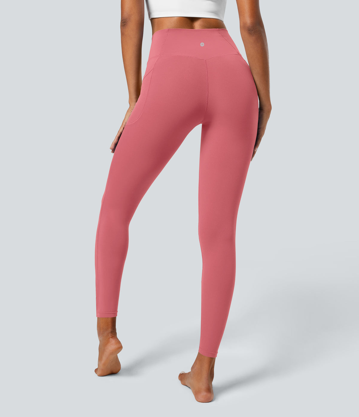 Petal Legging — Fedora Red Purple