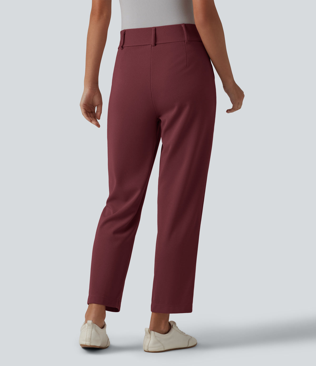 Naomi Pants — New Maroon