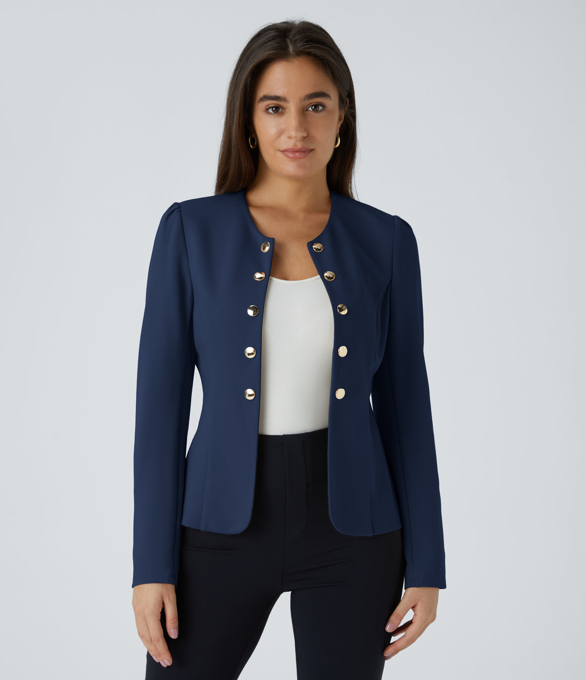 Faye Blazer — Assad Dark Blue