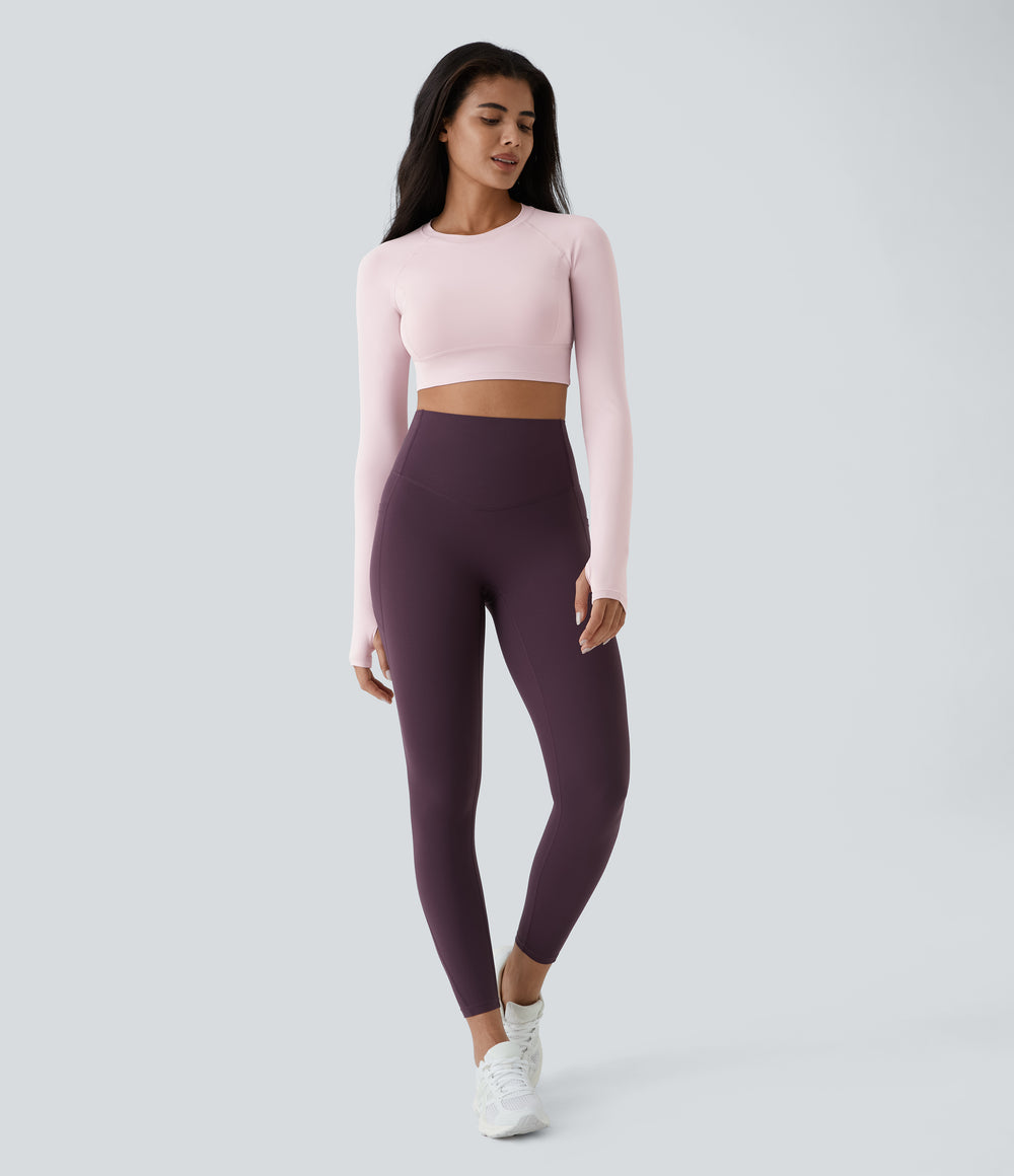 Sora Crop Top — Black