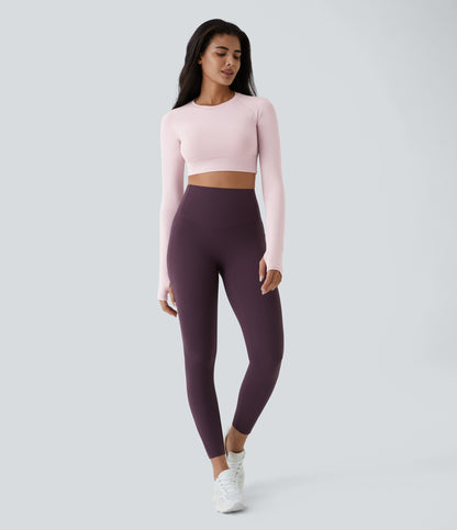 Sora Crop Top — Black