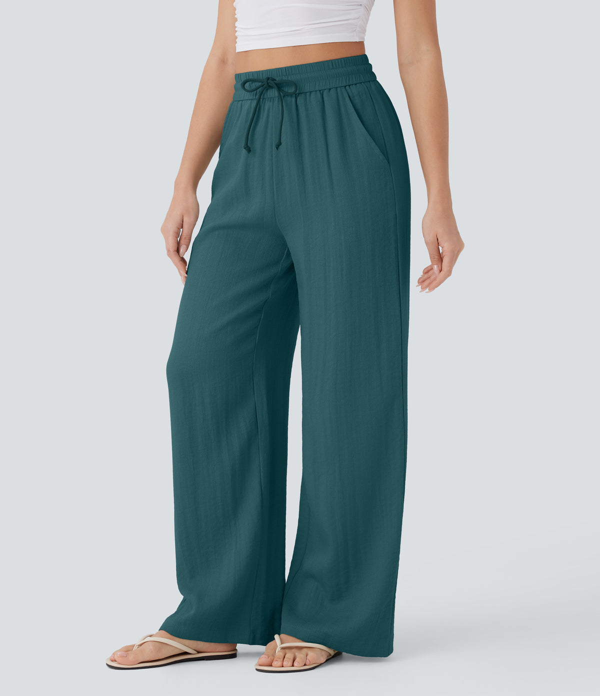 Lavinia Pants — Atlantic Deep