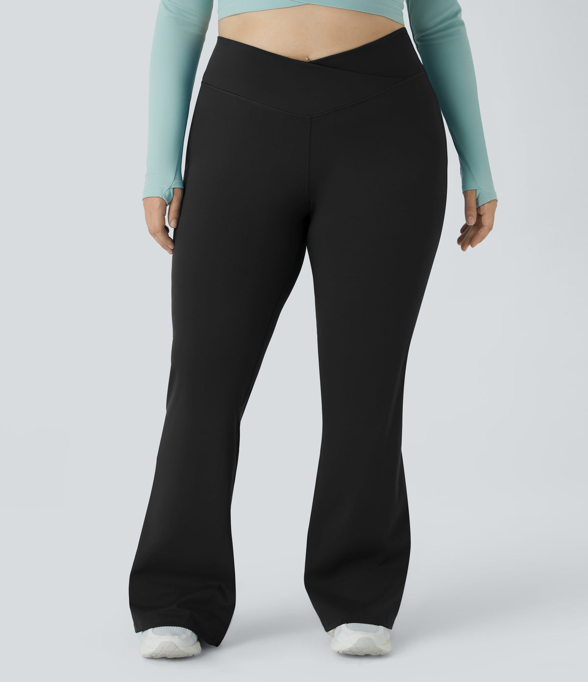 Linden Flare Legging — Black