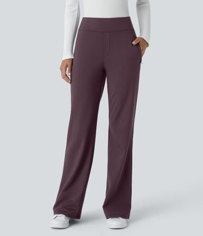Aubrey Pants — Dusky Evening purple