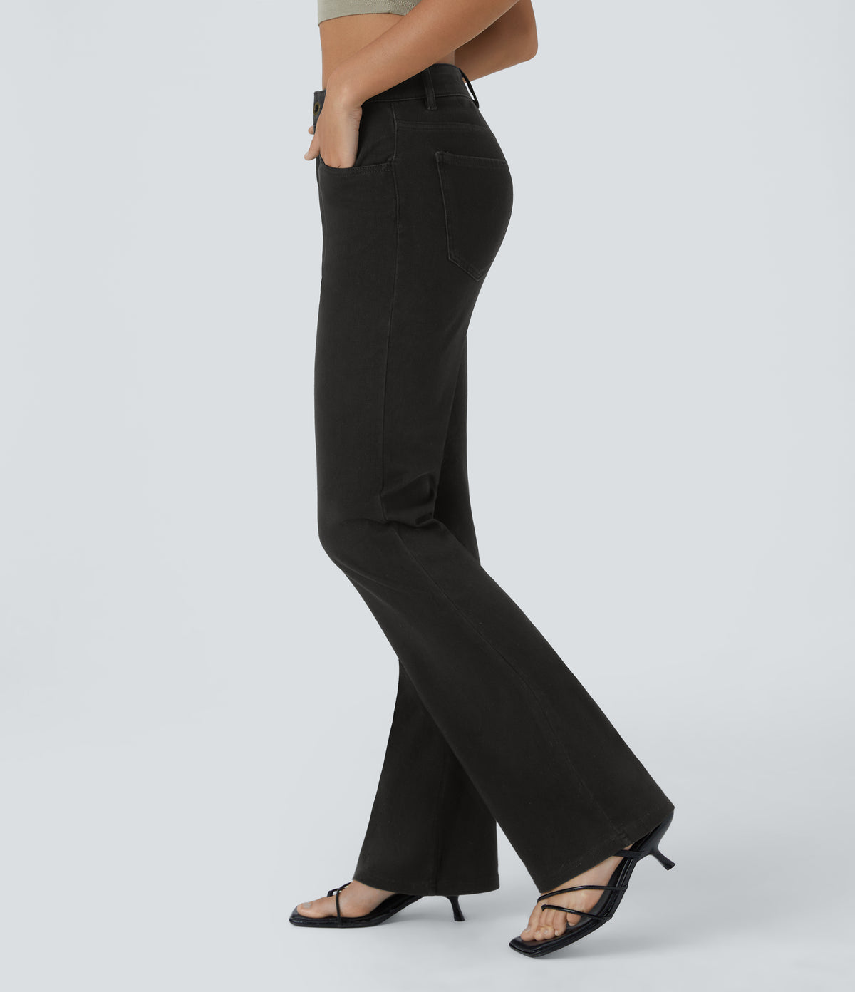 Sabrina Jeans — Black Denim