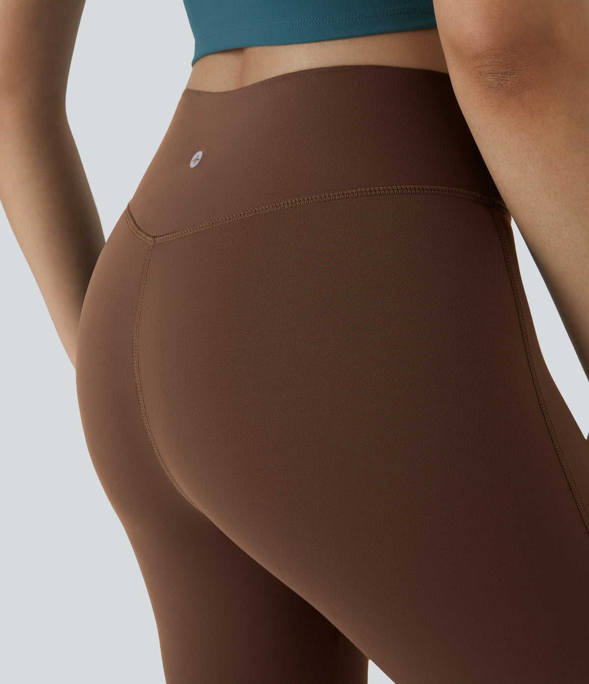 Petal Flare Legging — Midnight Blue