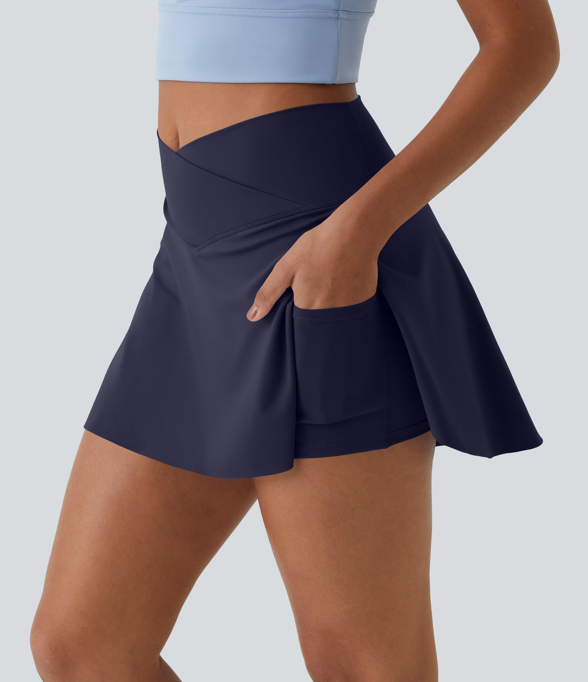 Blossom Skirt — Berry Red