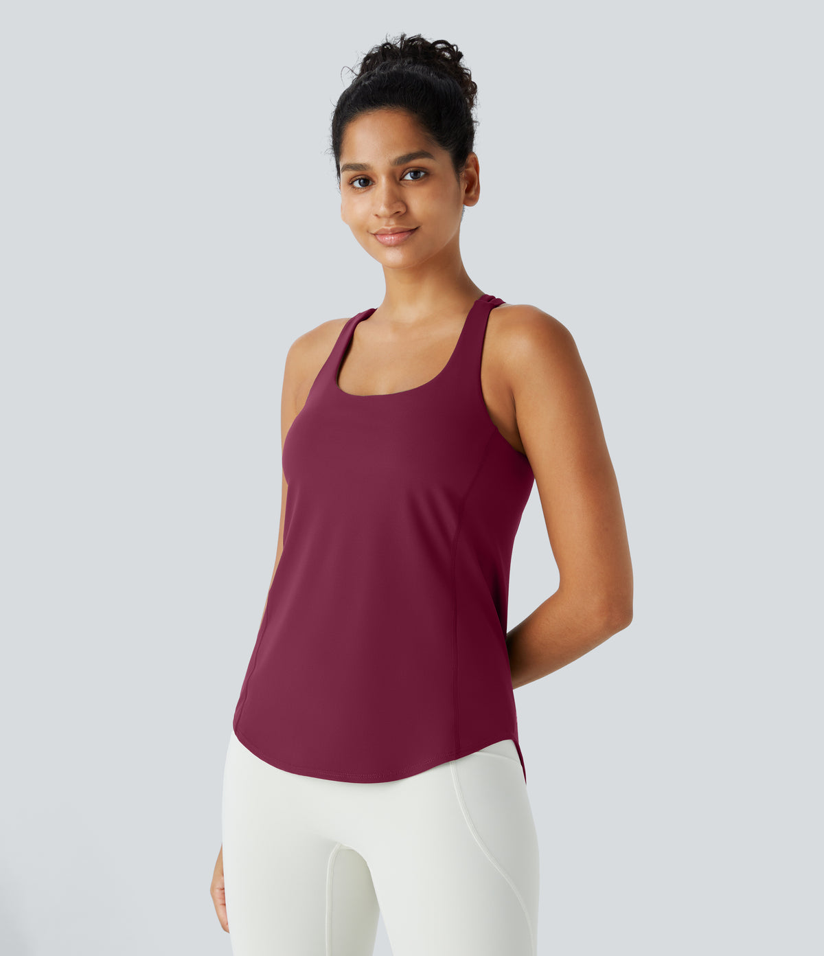 Maia Tank — Red Plum