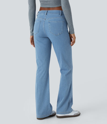 Sabrina Jeans — Washed Denim Sunny Blue