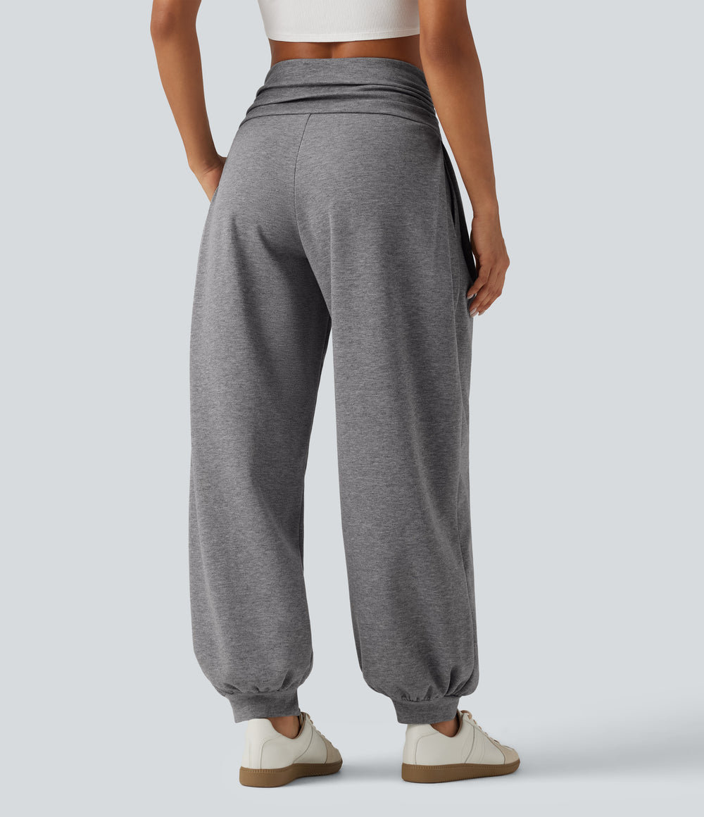 Rina Jogger — Mottled Grey