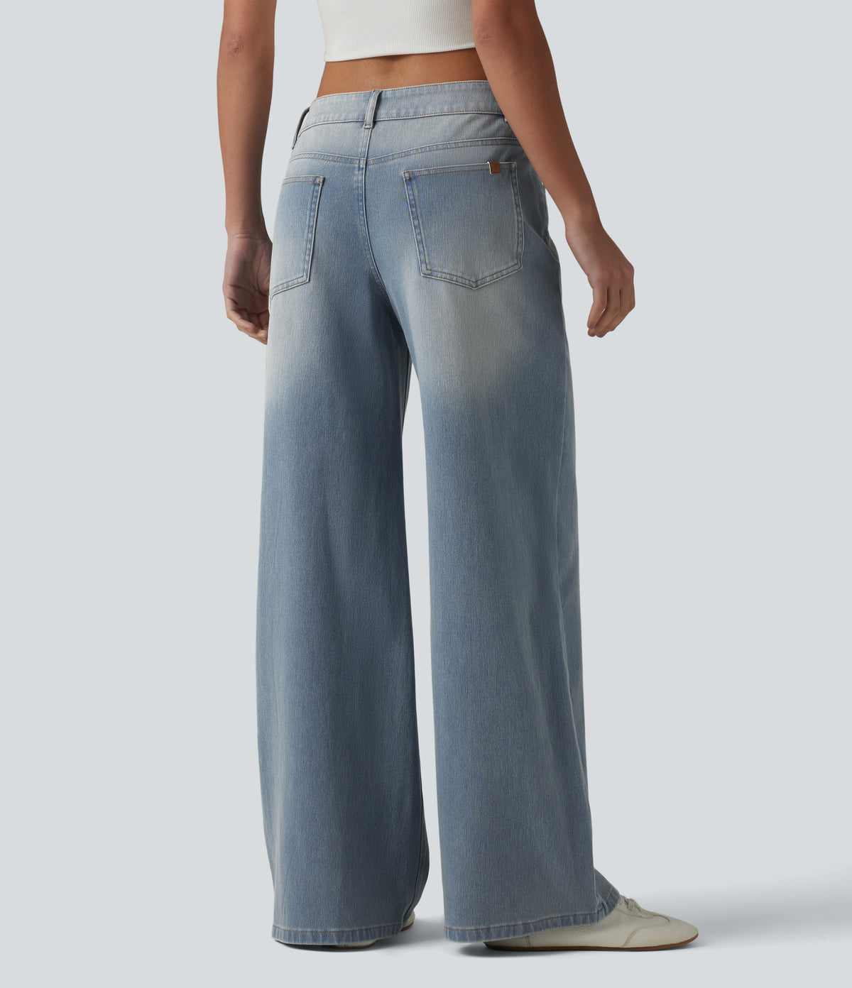 Avril Jeans — Blue Flower Denim