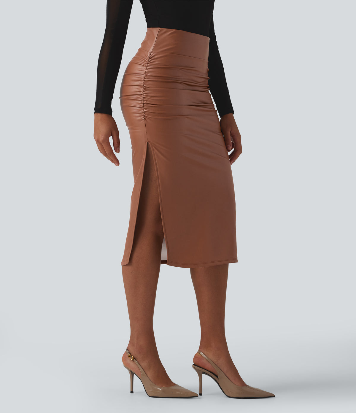 Eira Skirt — Rustic Brown