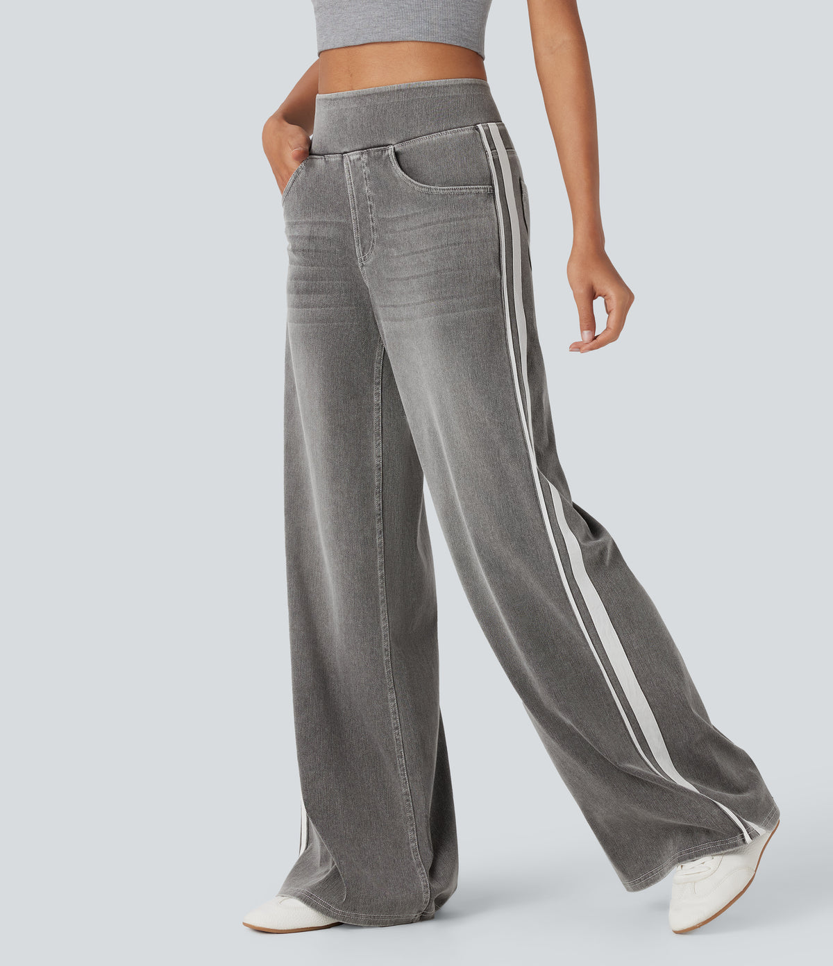 Peony Jeans — Cool Gray Denim