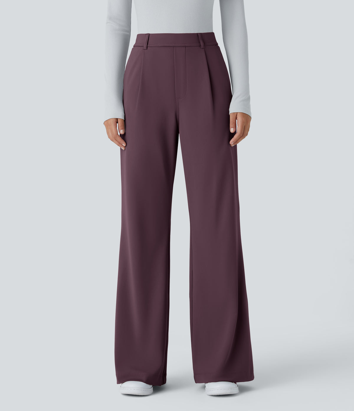 Evie Pants — Dusky Evening purple