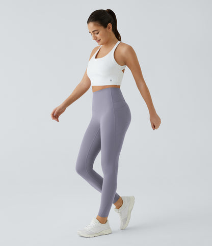 Bloom Legging — Aura Orange