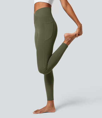 Petal Legging — Peacoat