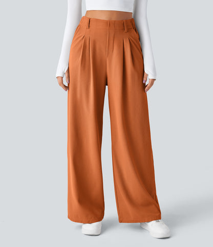 Aurora Pants — Apricot Orange