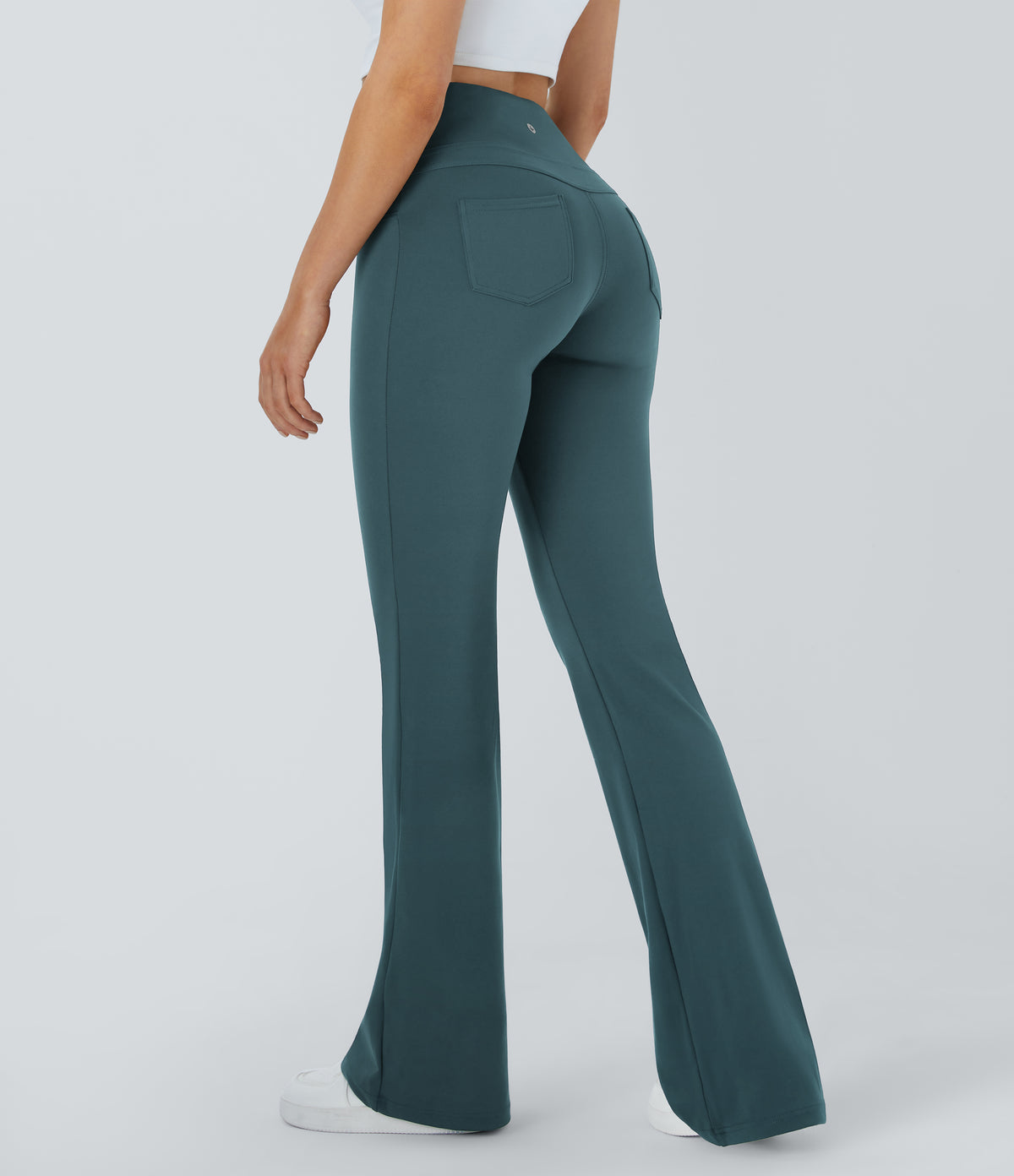 Willow Flare Legging — Silent Storm