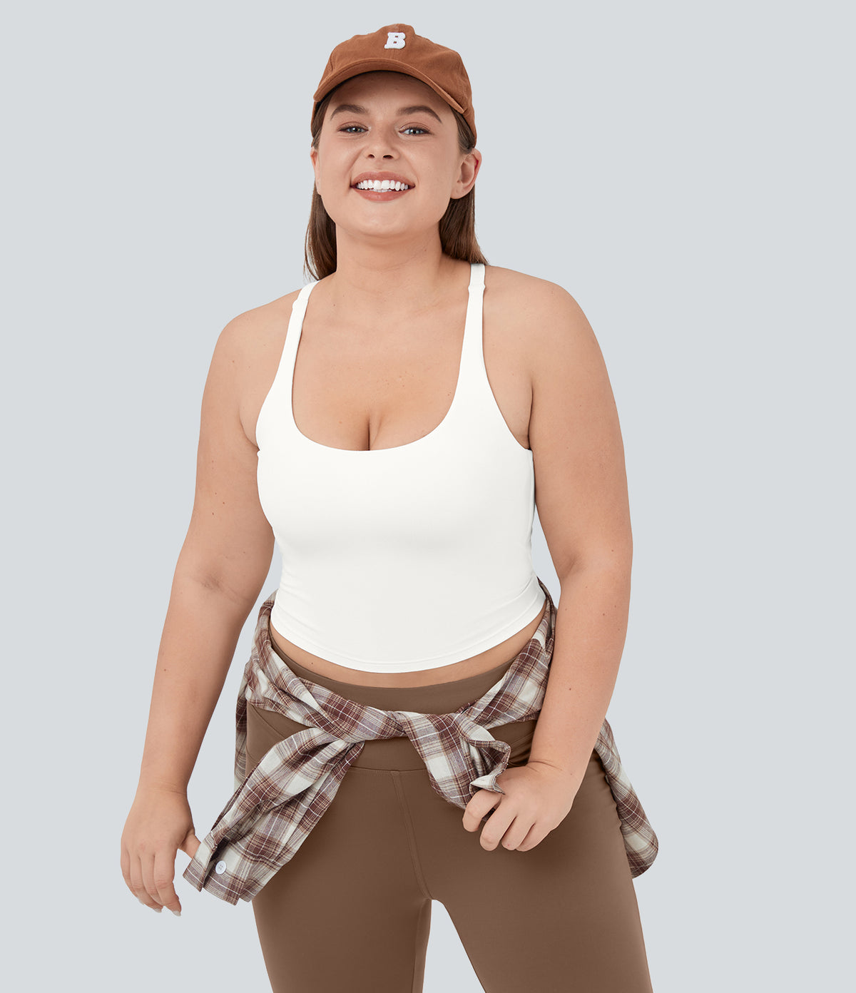 Nola Crop Top — Bering Sea